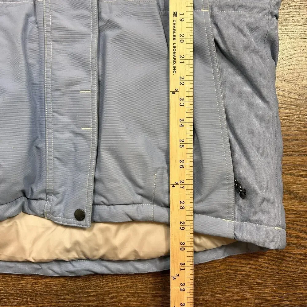 The North Face Jacket Womens Large Blue Insulated Ski Snow‎ Full Zip Pockets - Picture 7 of 13